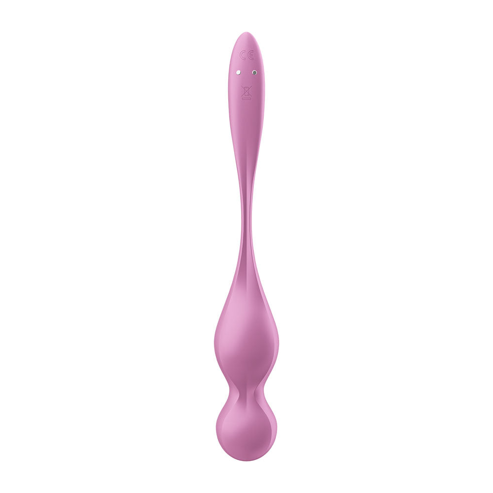 Satisfyer Love Birds 1 - Pink - Pink USB Rechargeable Pelvic Floor Trainer with App Control