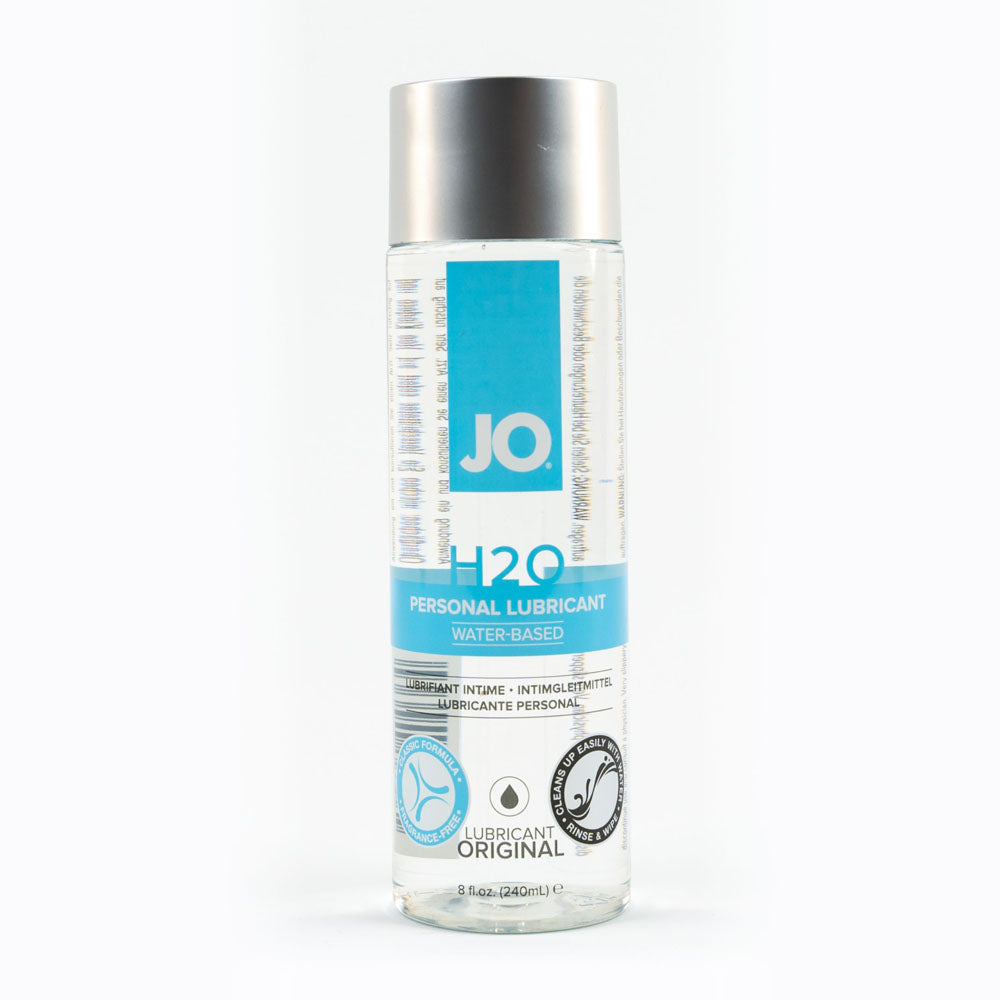 JO H2O Original Lube - 240 mL - Water Based Lubricant - 240 ml Bottle