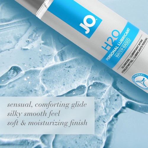 JO H2O Original Lube - 240 mL - Water Based Lubricant - 240 ml Bottle