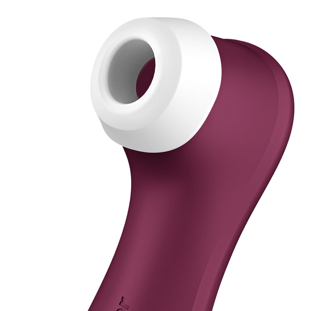 Satisfyer Pro 2 Generation 3 - Wine Red - Wine Red Touch-Free USB-Rechargeable Clitoral Stimulator