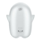 Satisfyer Glowing Ghost - White - Glow in Dark White USB Rechargeable Air Pulse Stimulator