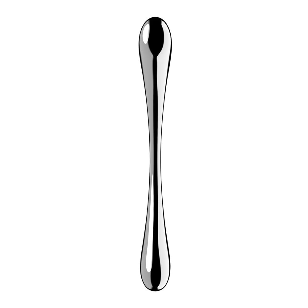 Satisfyer Cosmic Crest 1 - Chrome Steel 24 cm Dildo