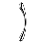 Satisfyer Cosmic Crest 1 - Chrome Steel 24 cm Dildo