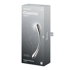 Satisfyer Cosmic Crest 1 - Chrome Steel 24 cm Dildo
