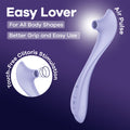 Satisfyer Easy Lover - Purple USB-C Rechargeable Air Pulse Clitoral Stimulator