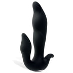 Adam & Eve 3-Point Prostate Massager - Black USB Rechargable Vibrating Prostate Massager
