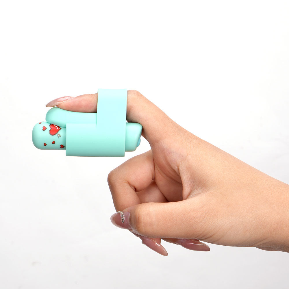 Maia JILLY - Teal - Teal USB Rechargeable Powerful Finger Stimulator