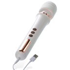 Adam & Eve Rechargeable Magic Massager - Rose Gold/White 33 cm USB Rechargeable Massager Wand
