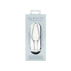 Clarity - Utopian Floret - Clear 11 cm Glass Butt Plug