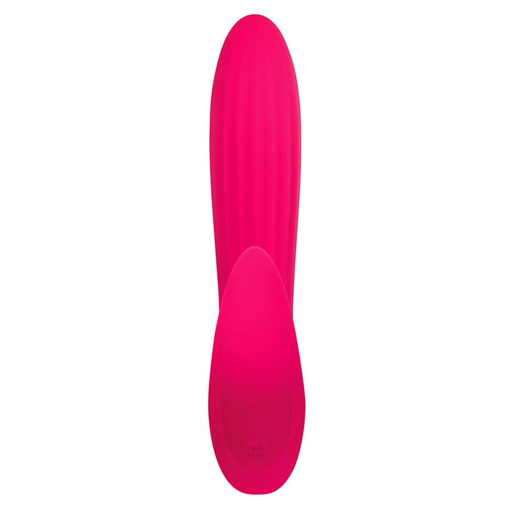 Adam & Eve EVES BLISS VIBRATOR - Pink 17.8 cm USB Rechargeable Rabbit Vibrator