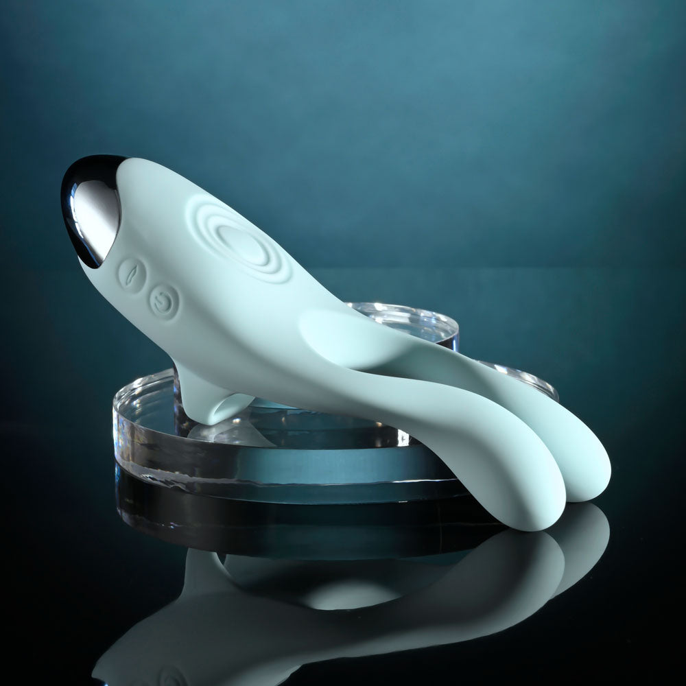 Evolved COUPLES THERAPY - Teal USB Rechargeable Couples Stimulator