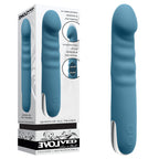 Evolved QUEEN OF ALL TRADES - Blue 22.6 cm USB Rechargeable Thrusting & Rotating Vibrator