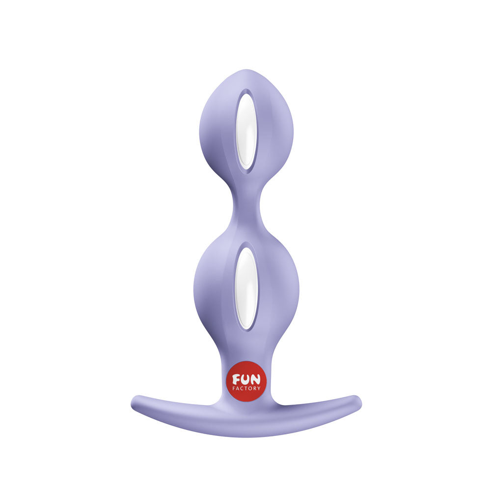 Fun Factory B BALLS DUO Purple - Purple 13 cm Weighted Kegel Balls