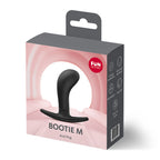 Fun Factory BOOTIE M Black - Black 9.4 cm Medium Butt Plug