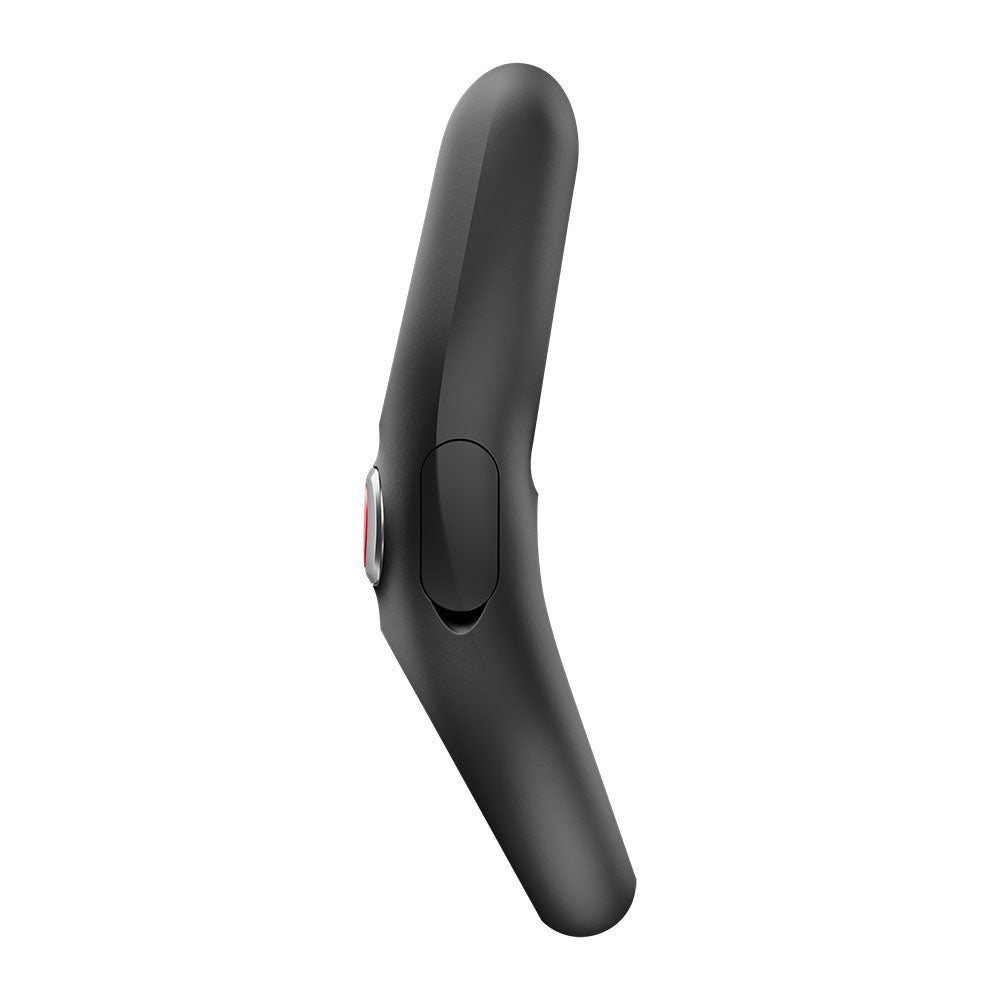 Fun Factory NOS PRO Black - Black USB-C Rechargeable Vibrating Cock Ring