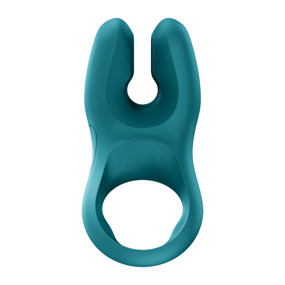 Fun Factory NOS PRO Bottle Green - Bottle Green USB-C Rechargeable Vibrating Cock Ring
