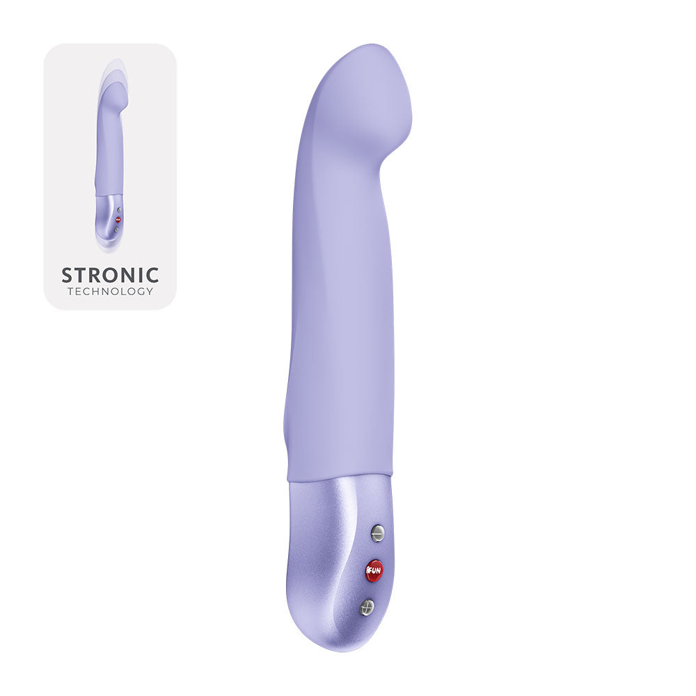 Fun Factory STRONIC G - Purple 20.8 cm USB-C Rechargeable Thrusting Vibrator