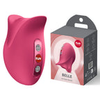 Fun Factory BELLE Raspberry - Raspberry Red USB Rechargeable Air Pulse Stimulator