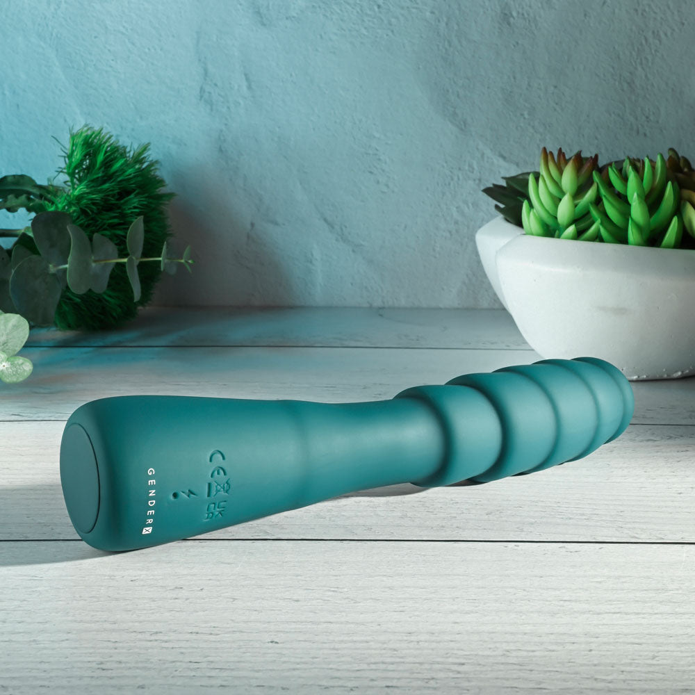 Gender X SCORPION - Green 21.2 cm USB Rechargeable Vibrator