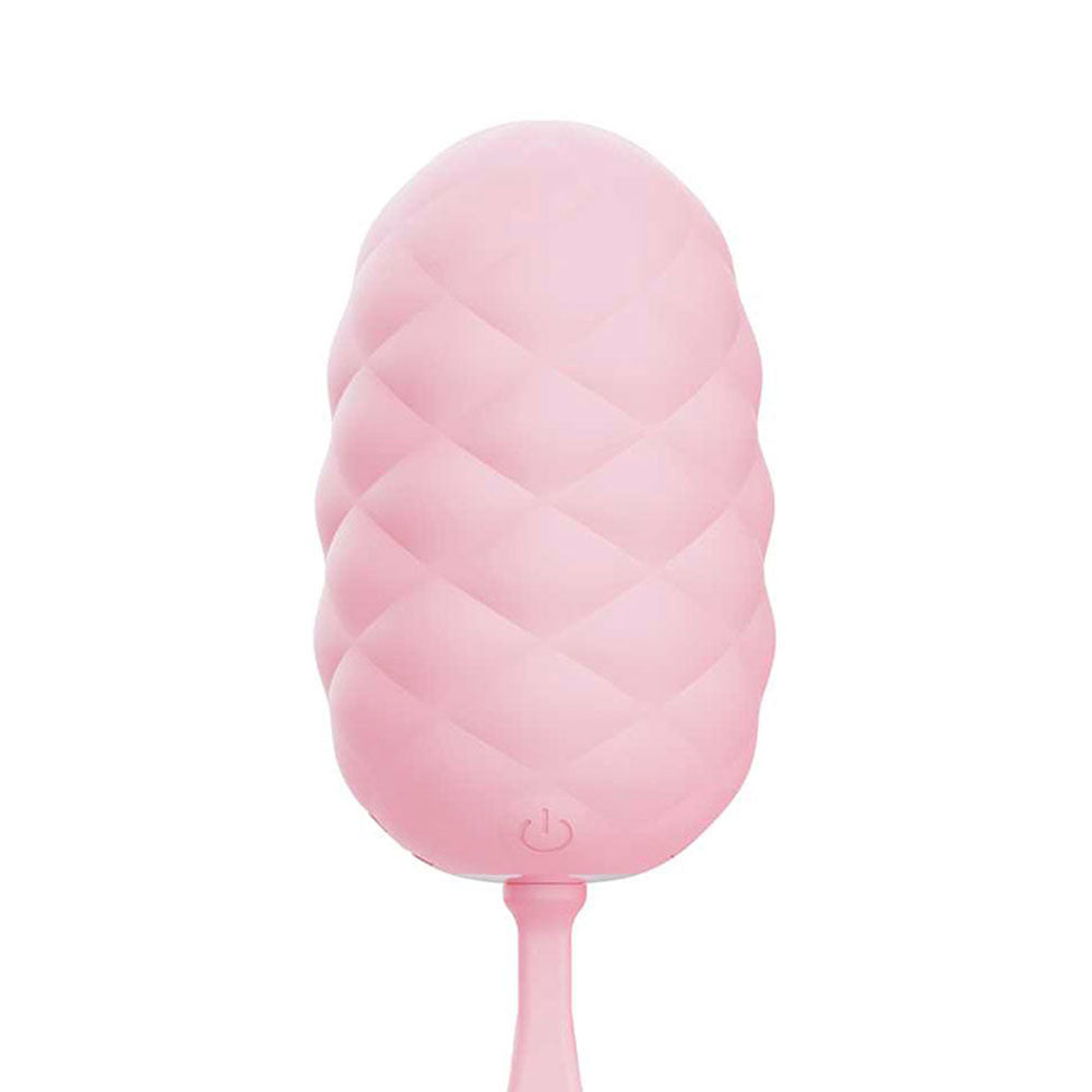 Adam & Eve PILLOW TALK EGG - Pink USB Rechargeable Vibrating Egg with Wireless Remote Control
