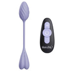 Adam & Eve SPIRAL LOVE Wearable Egg - Purple USB Rechargeable Wearable Vibrating Egg with Wireless Remote