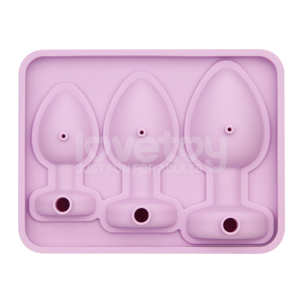 Jokes & Parties Butt Plug Silicone Ice Tray - Novelty Ice Tray