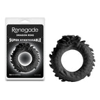 Renegade Dragon Ring - Black - Black Cock Ring
