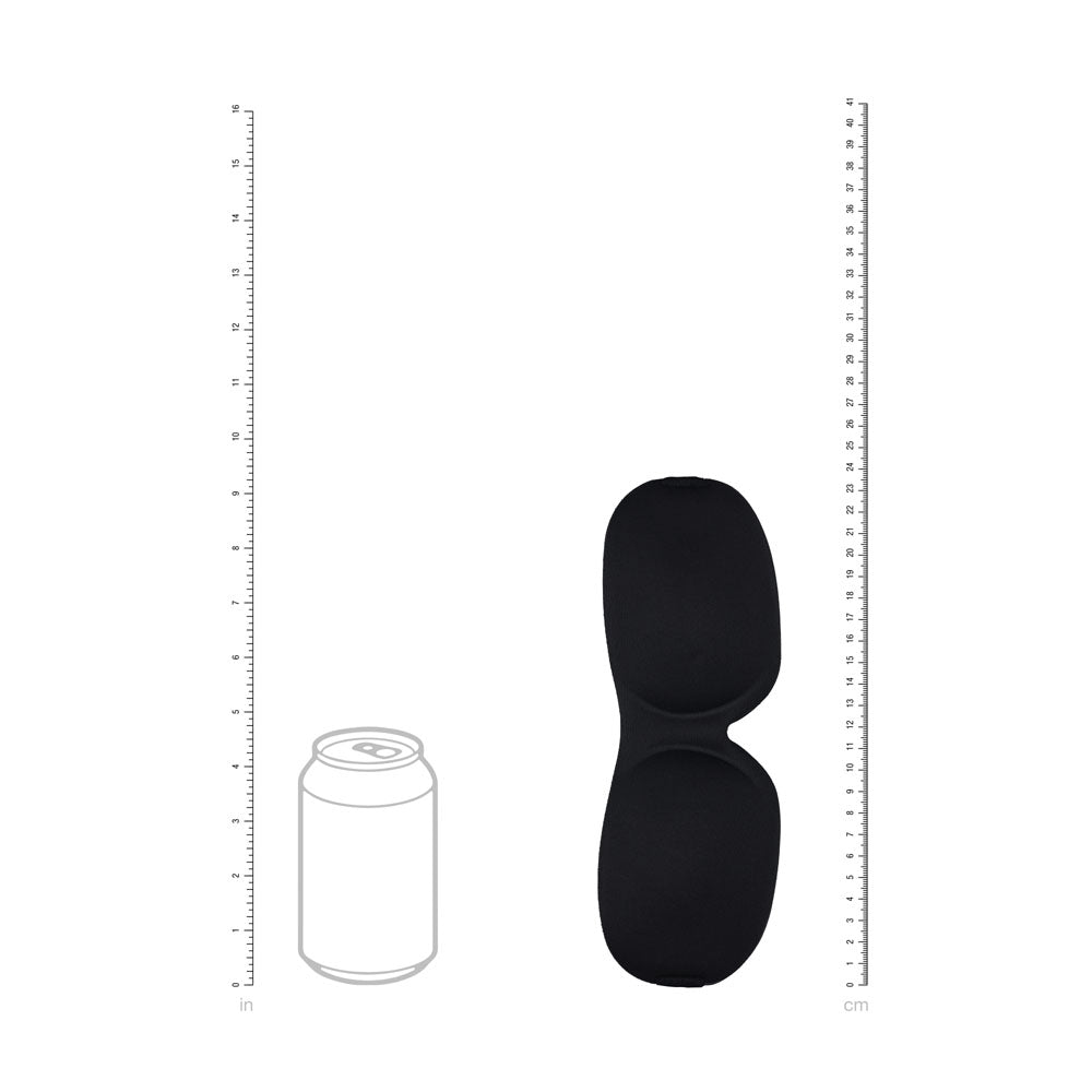OUCH! 3D Mask - Black - Black Eye Mask