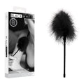 OUCH! Black & White Feather Tickler - Black Feather Crop