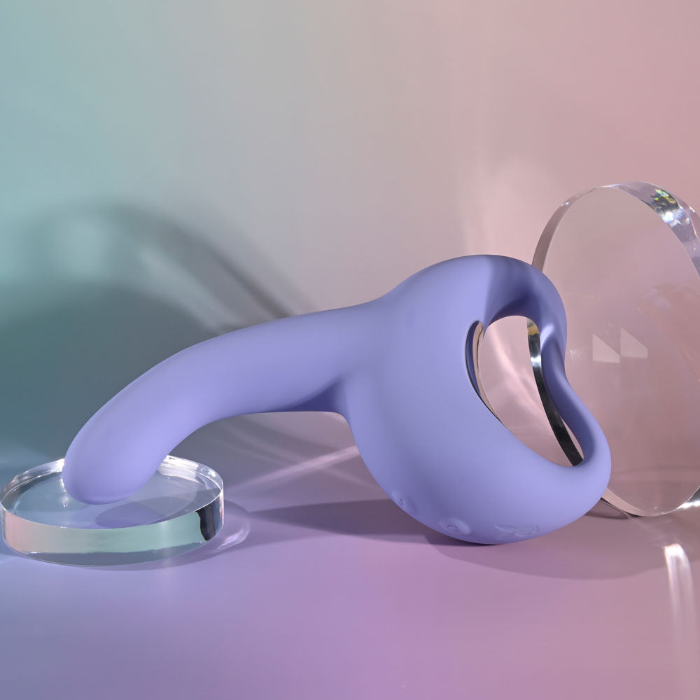 Playboy Pleasure NICE TO MEET YOU - Purple 19.5 cm USB Rechargeable Vibrator