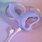 Playboy Pleasure NICE TO MEET YOU - Purple 19.5 cm USB Rechargeable Vibrator