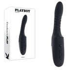Playboy Pleasure OVERDRIVE - Black 28.2 cm USB Rechargeable Thrusting Vibrator
