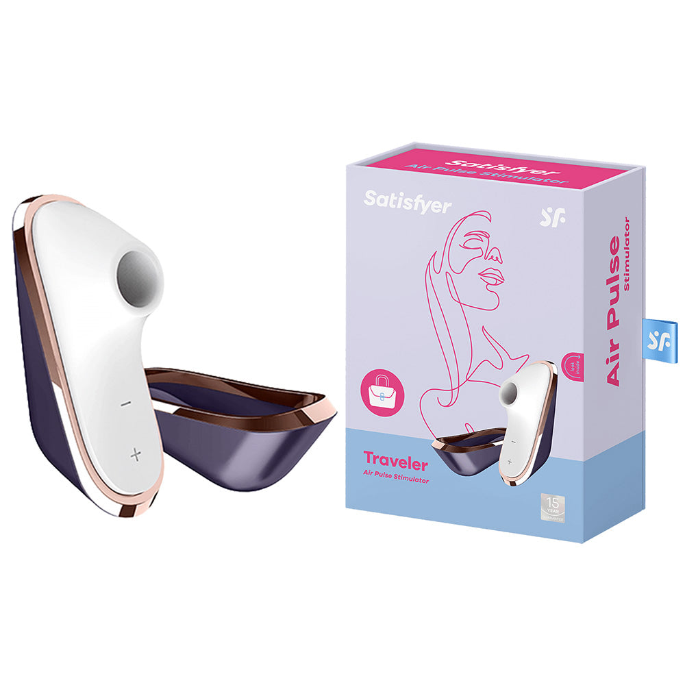 Satisfyer Pro Traveller - USB Rechargeable Touch-Free Clitoral Stimulator