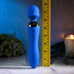Selopa BLUE BELLE - Blue USB Rechargeable 20 cm Massage Wand