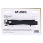 Sex & Mischief Silicone Lips Mouth Gag - Red - Red Mouth Restraint