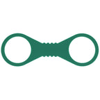 Sex & Mischief Indica Large Silicone Cuffs - Green Large Restraints