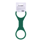 Sex & Mischief Indica Large Silicone Cuffs - Green Large Restraints