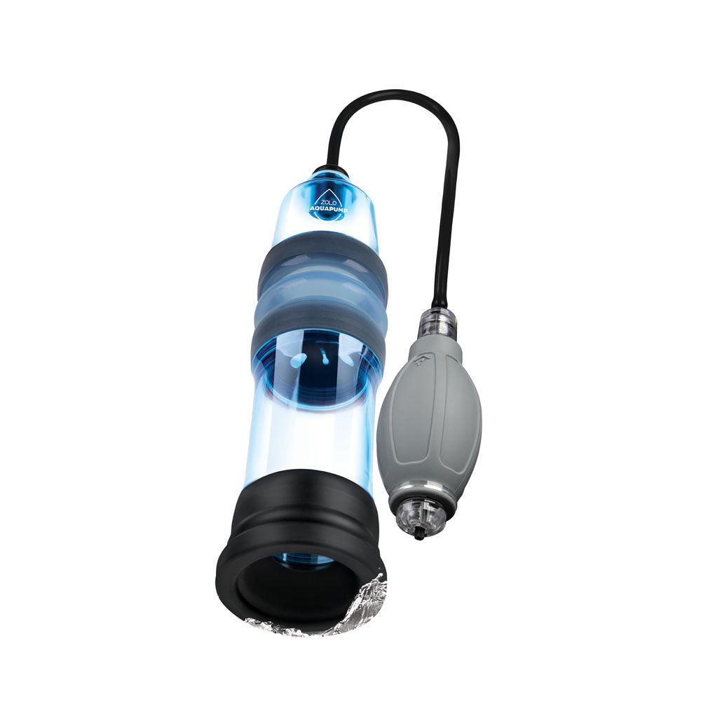 Zolo Aquapump Pro - Blue Water Penis Pump