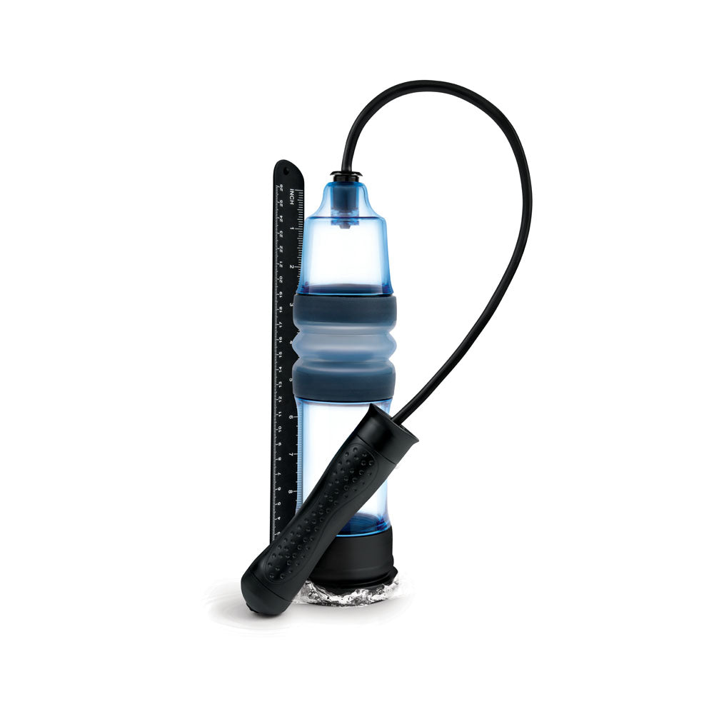 Zolo Aquapump Compact Auto - Blue Auto Water Penis Pump