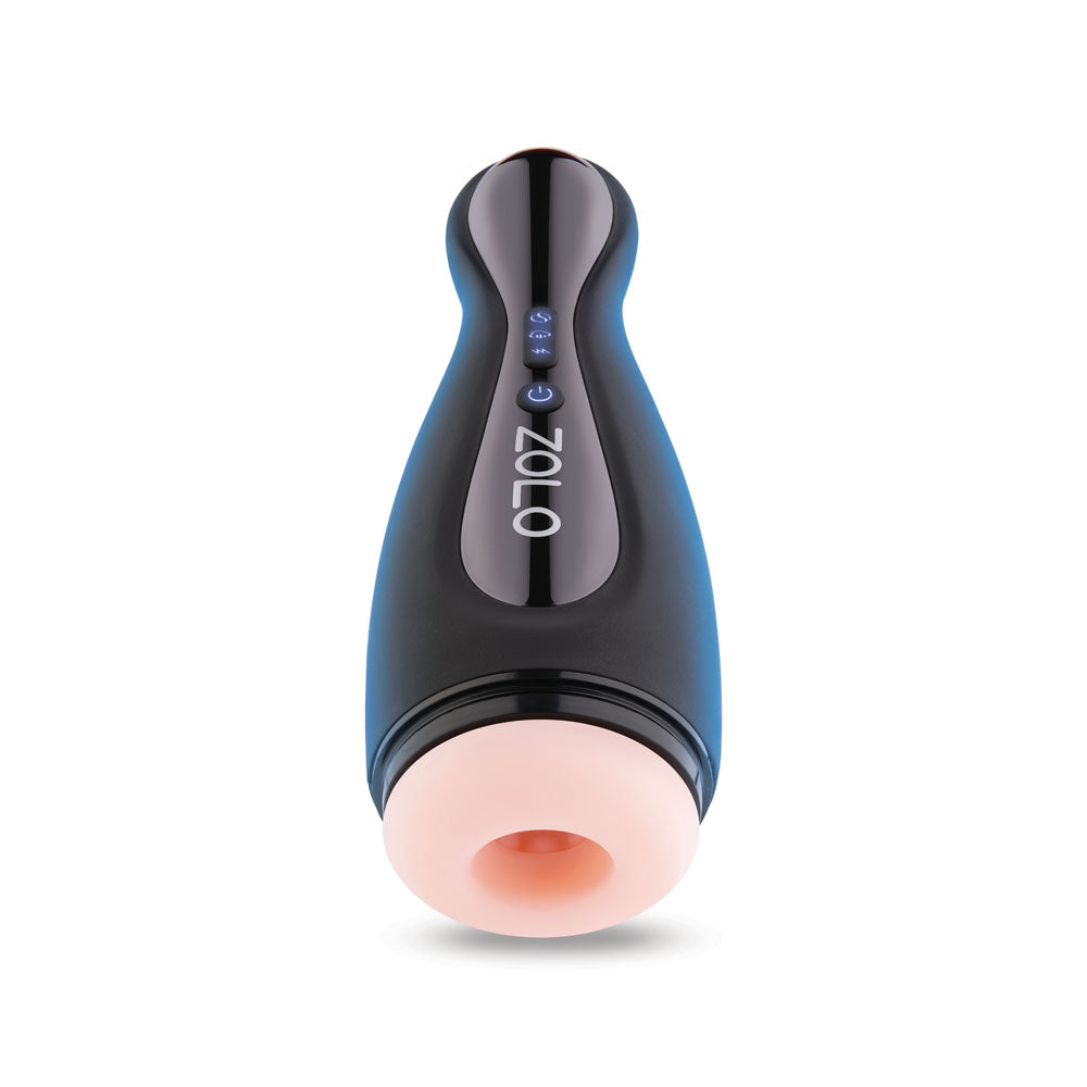 Zolo Blowpin - Flesh USB Rechargeable Auto Sucking and Vibrating Masturbator